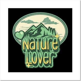 Nature Lover Earth Day Heart Design Posters and Art